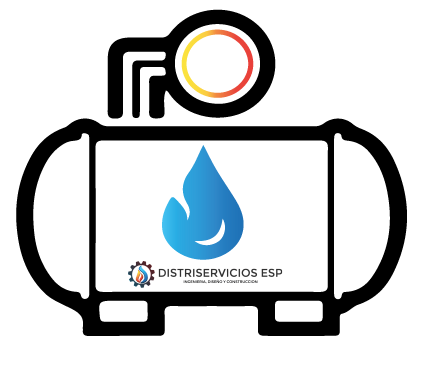 Icono de almacenamiento de GLP